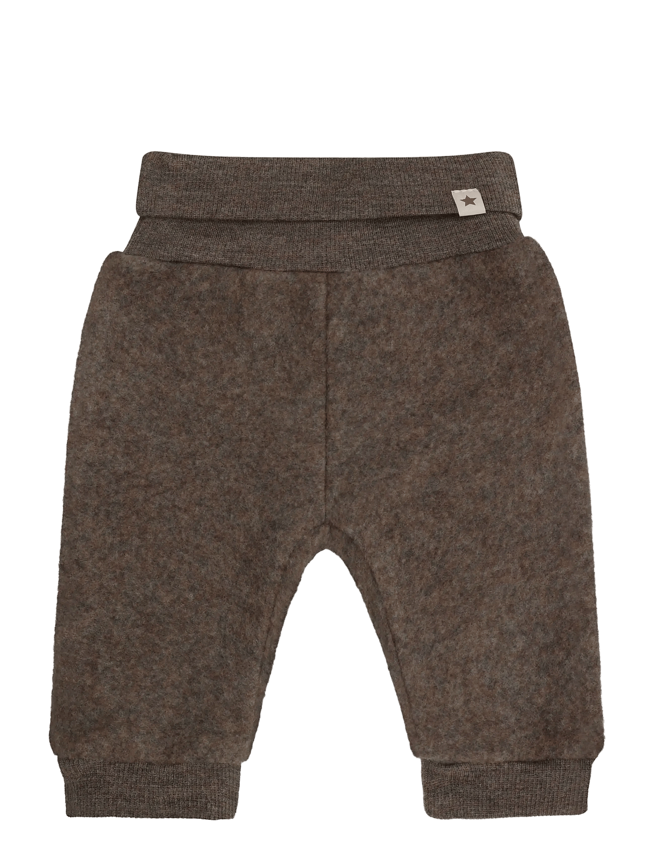 Huttelihut Pants Wool Fleece - Brown - 68