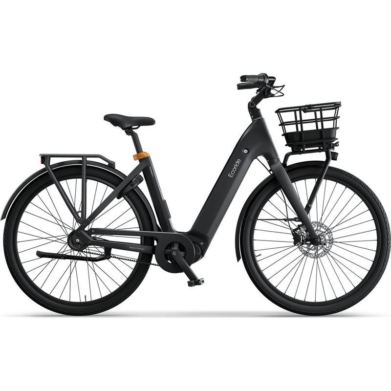 Elcykel Ecoride Ambassador 4 Mid Belt Fotbroms Svart