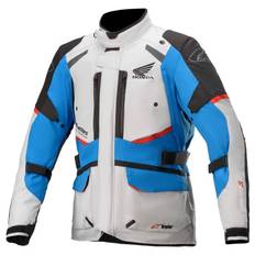 Alpinestars Andes v3 Drystar® Honda Jacke, grau-blau-rot