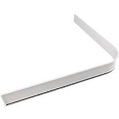 Duschsarg WATWIN Robust vit 92x92 cm aluminium med elastisk gummilist 7455783