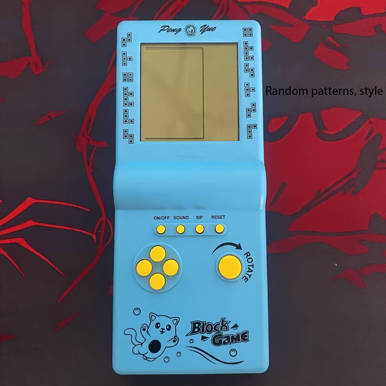 TEMU Retro Mini Handheld Gaming Console, Retro Brick Style Handheld Game Console - Portable Multi-gaming Experience - Ideal Gift For Lovers (without Batteries)