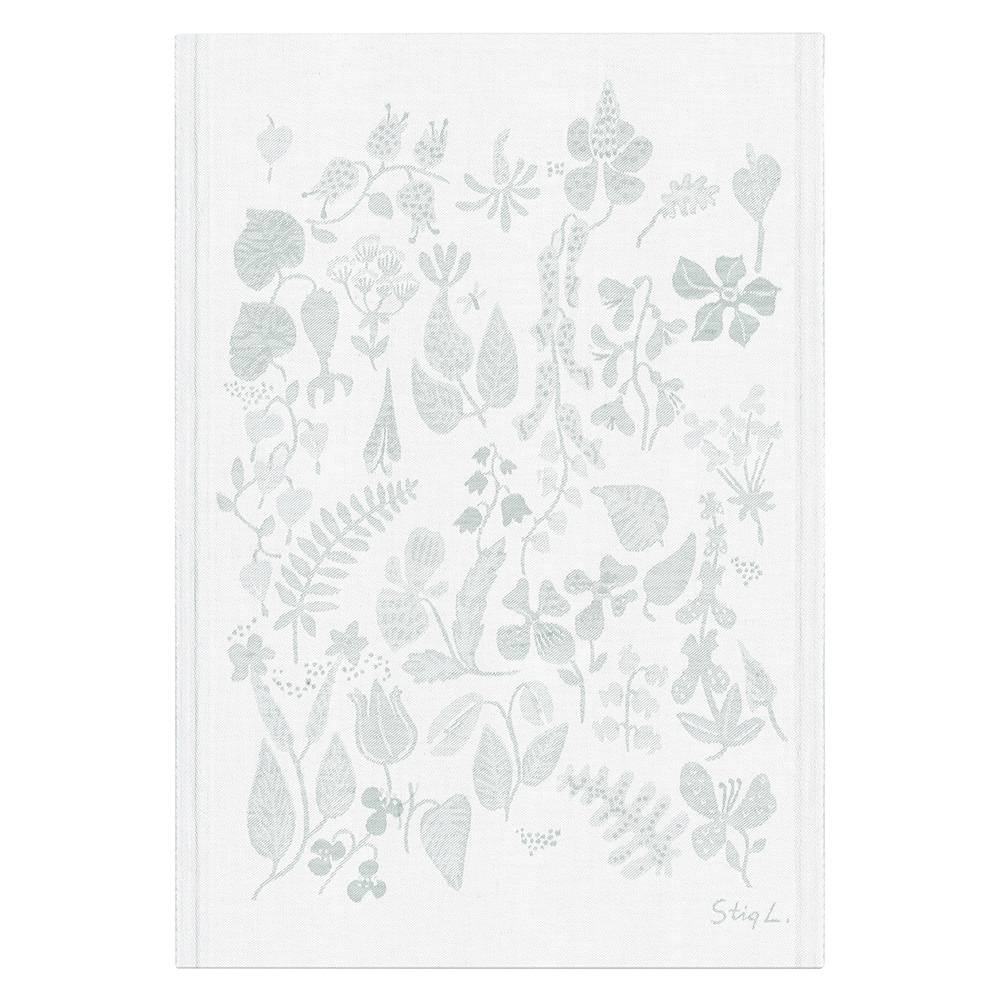 Herbarium kökshandduk 35X50 i halvlinne - Design av Stig Lindberg