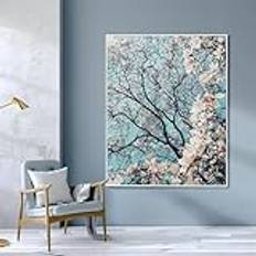 MAIMANG Abstrakt trädaffischer canvasmålning landskap affischer tryck väggkonst för vardagsrum heminredning ram 70x100 cm