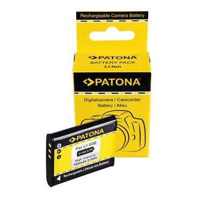 Patona Battery for Olympus Li50B