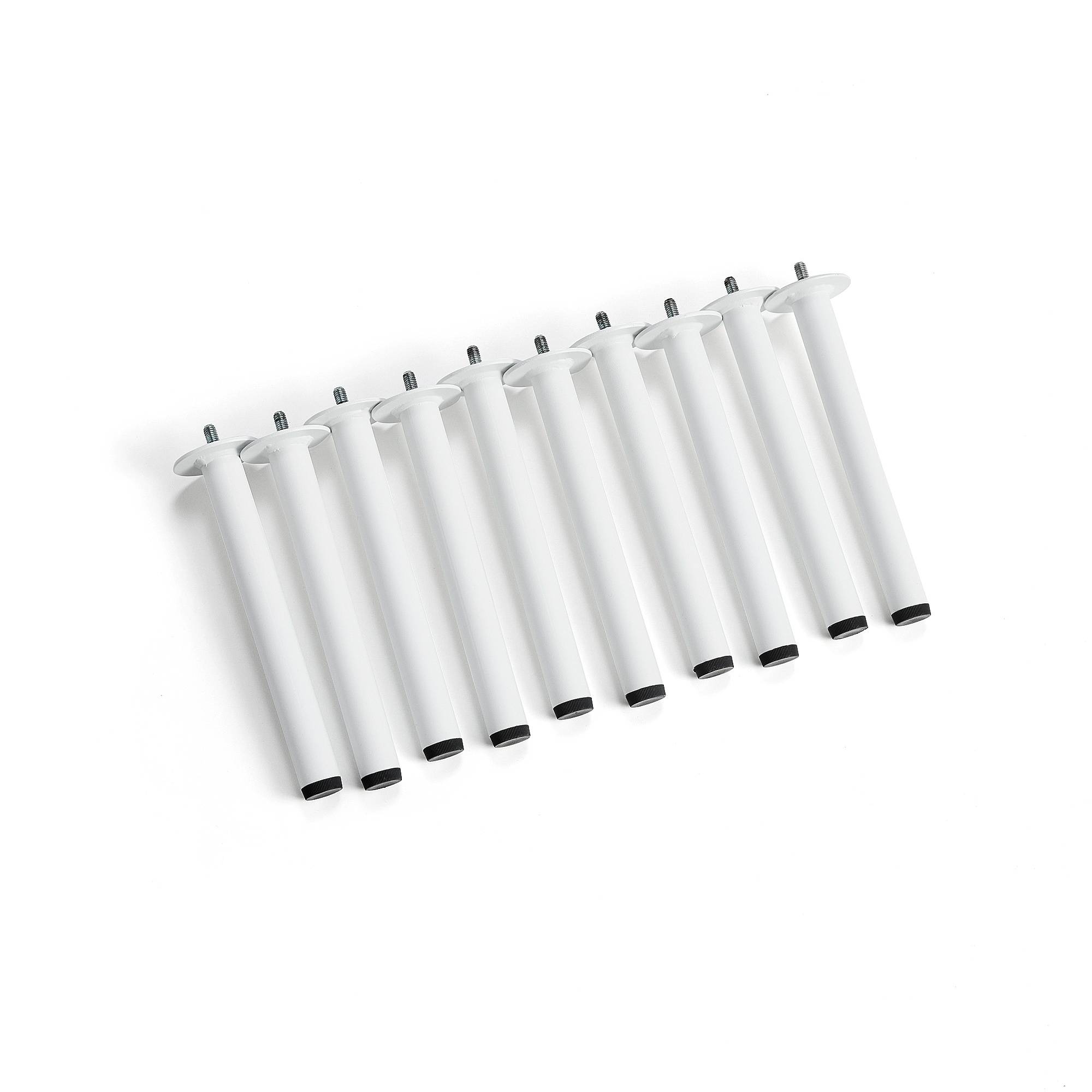 Ben till soffa VARIETY, 10-pack, vit