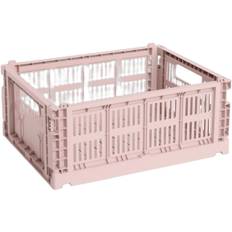 Hay Colour Crate, Medium - W:26,5cm x L:34,5cm H:14cm Korgar Från Magasin - Blush (W:26,5cm x L:34,5cm x H:14cm)