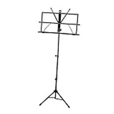 ifundom Teleskopiskt Notställ 70-140 Cm Förlängbart Räckvidd Heavy Duty för Flera Böcker för Violingitarr