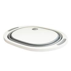 Collapsible Silicone Folding Bowl with Cutting Board