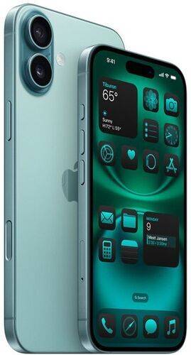 iPhone 16 | 128 GB | Dual-SIM (2 x Nano-SIM) | grønblå
