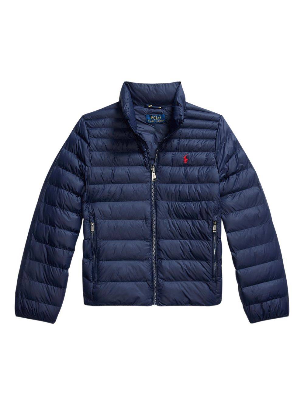 POLO RALPH LAUREN KIDS - quiltad jacka - barn - återvunnen nylon - 8 - Blå