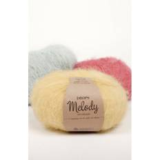 Drops Melody garn - 50g (mohaireffekt)
