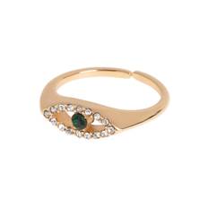Onda Ögat Kristall Ring