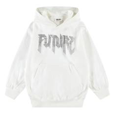 Molo Maxx Hoodie White 128 cm  Vit  128 cm  Unisex