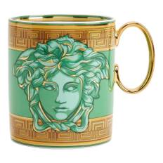 Versace, Home, unisex, ONE Size, Grön Glas med Handtag