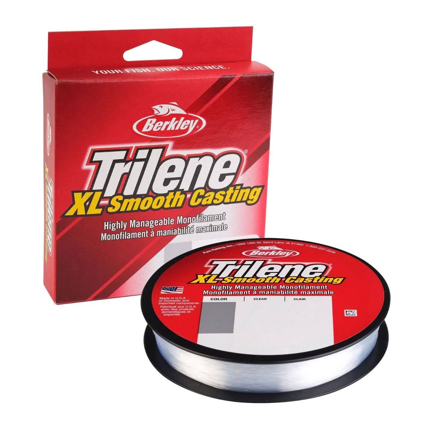 Berkley Trilene XL Spole - 0,26mm 5,8kg.