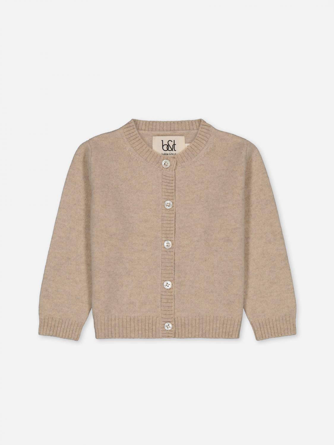 BOBBIN &amp; TRICOT Pullover Kinder Farbe Beige - 12M