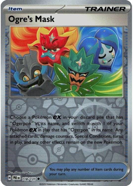 Ogre’s Mask - 118/131 - Reverse.