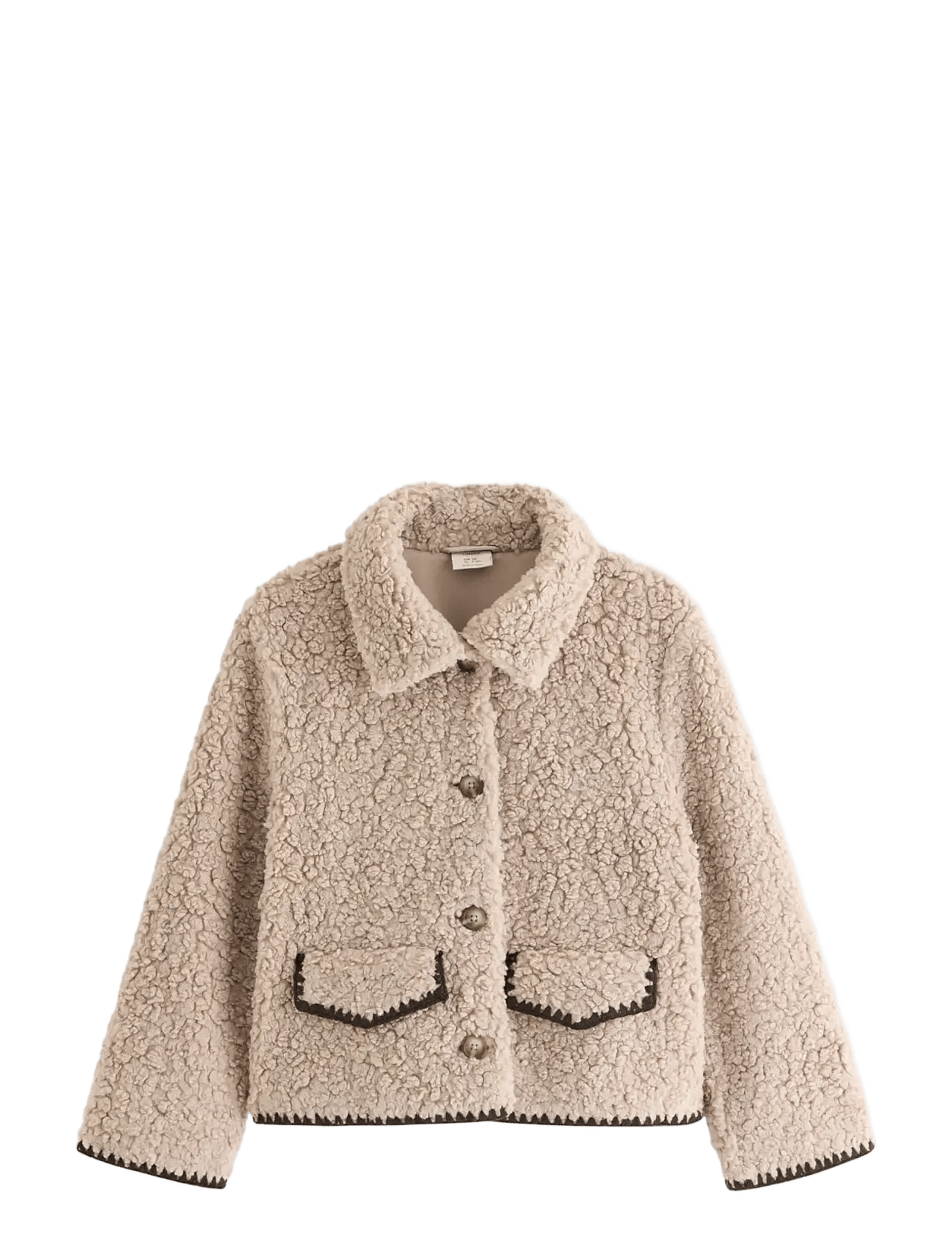 Lindex Teddy Jacket - Beige - 134