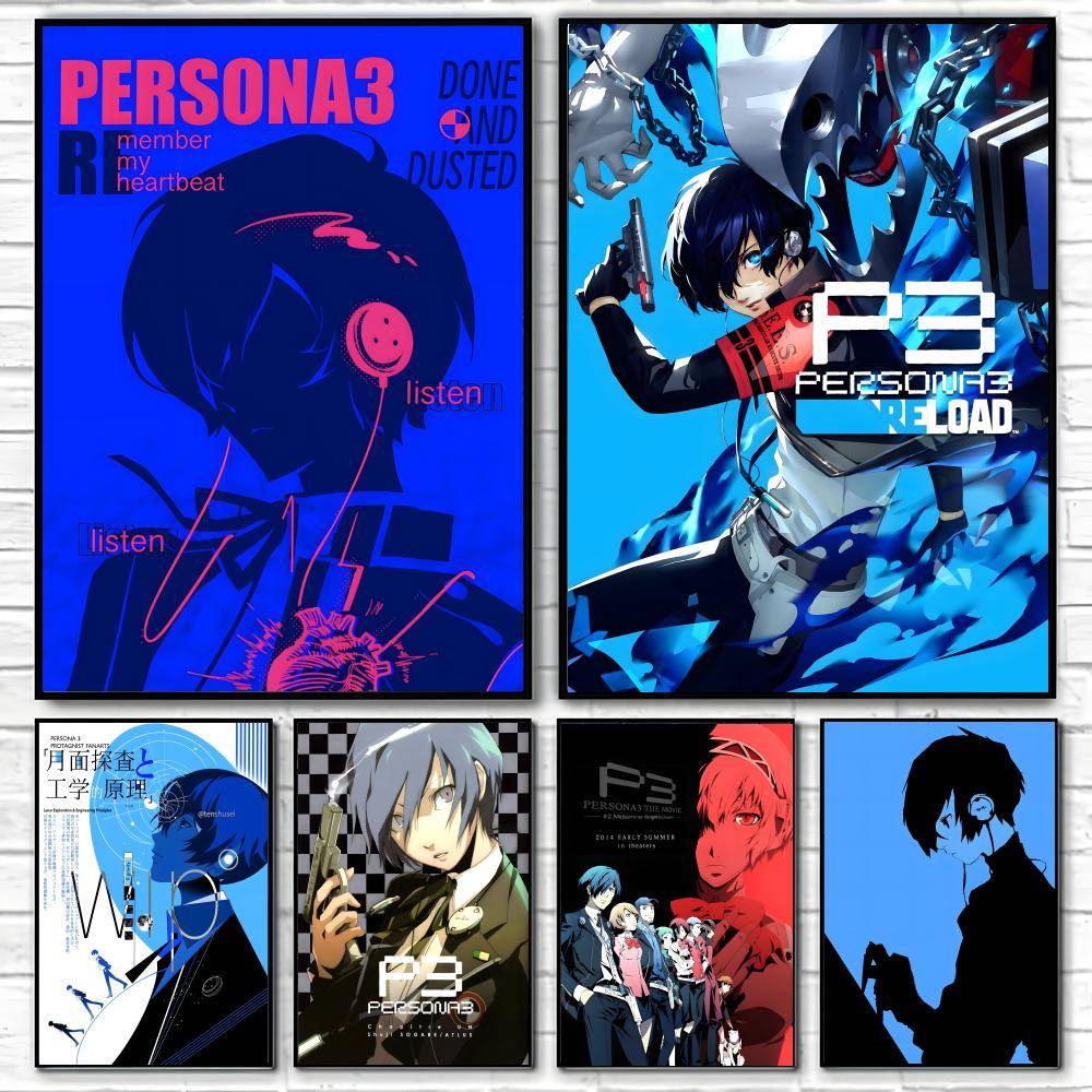 Poster Classic poster and wall art prints are suitable for living rooms, bedrooms, bars, and home décor. P-Persona 3 Reload