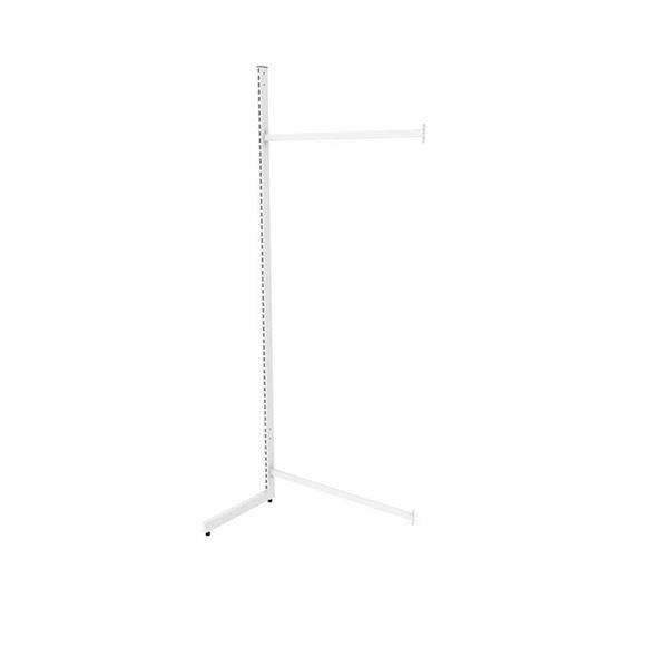 Butikshylla Classic, enkel L-stomme, H 2200 mm, utbyggnad