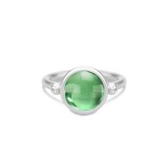 Julie Sandlau, Tilbehør, Dame, Grøn, 60 MM, Satin, Prime Ring