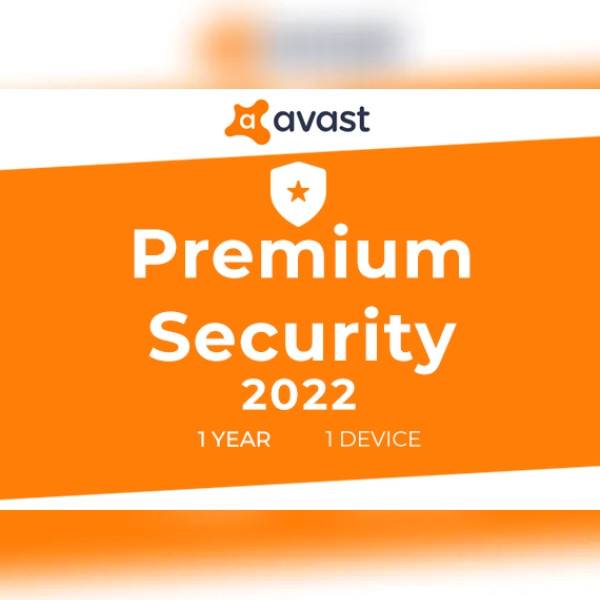 Avast Premium Security 2022 1 Year 1 Device Key - GLOBAL