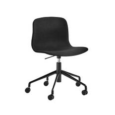 HAY About A Chair AAC51 Kontorstol - Steelcut Stof - Steelcut 190 (sort) som vist / hvid