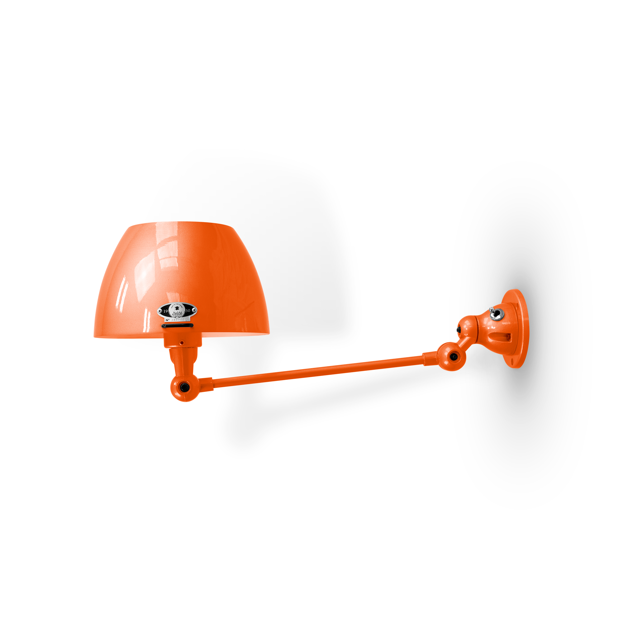 Aicler AIC301 væglampe fra Jieldé - Orange / Blank