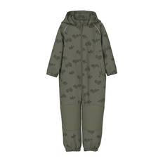 NAME IT Nmmalfa08 Softshell Suit Aop 1Fo Noos |Khaki green |98
