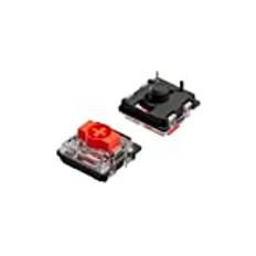 Gateron ks-27 Low Profile Switches för Mekaniska Speltangentbord | Plate Mounted (Gateron Red, 65 Styck)