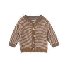 Mini A Ture Cardigan, Ursul/Otter Brown 68