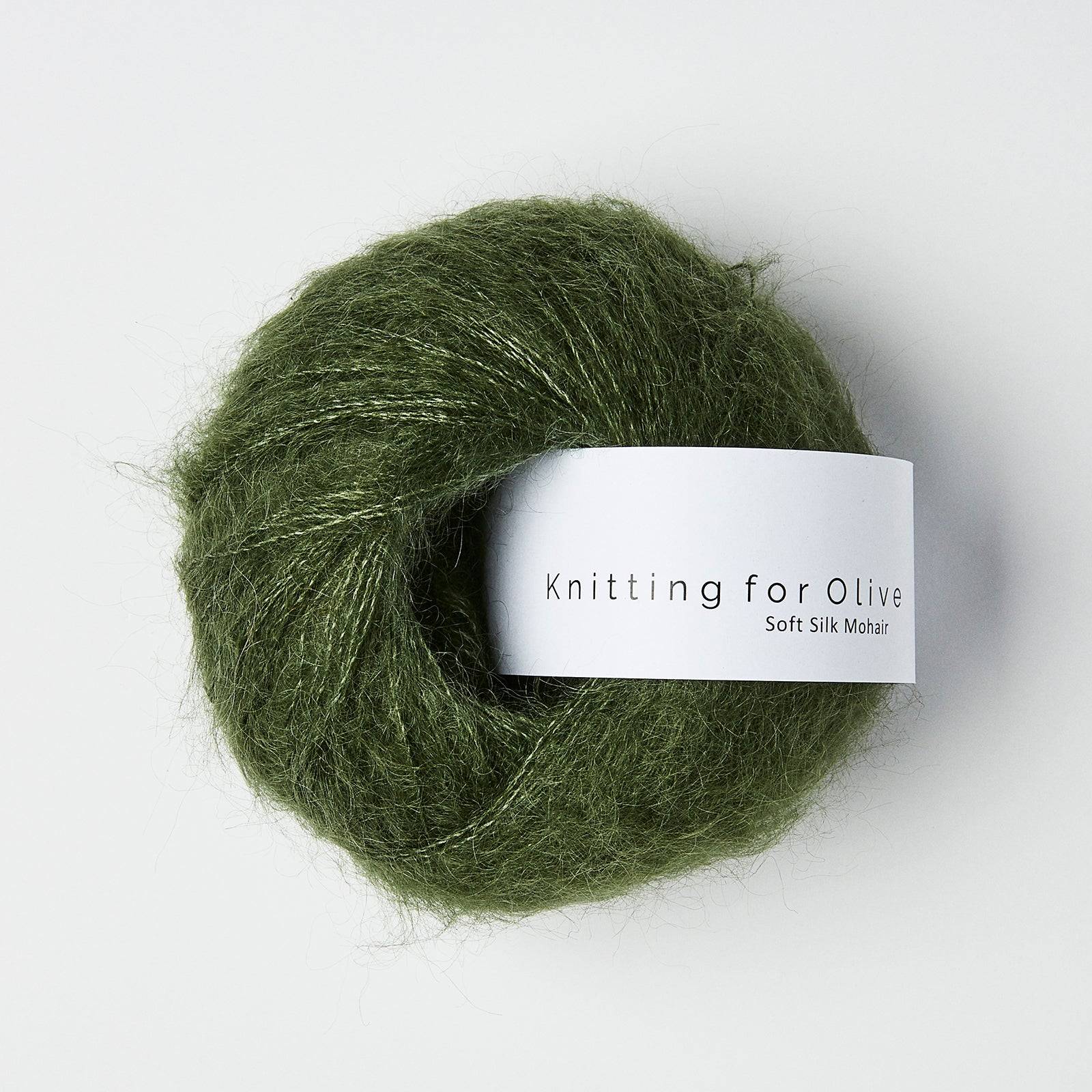KFO Soft Silk Mohair - Flaskegrøn - Knitting for Olive garn - T600925/G