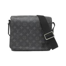 Louis Vuitton Vintage, Pre-owned, Herre, Sort, ONE SIZE, Uld, Pre-owned canvas tasker