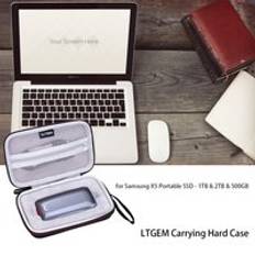 Ltgem eva h&#xE5;rdfodral f&#xF6;r samsung x5 portable ssd 1tb & 2tb & 500gb - thunderbolt 3 extern ssd-fodral