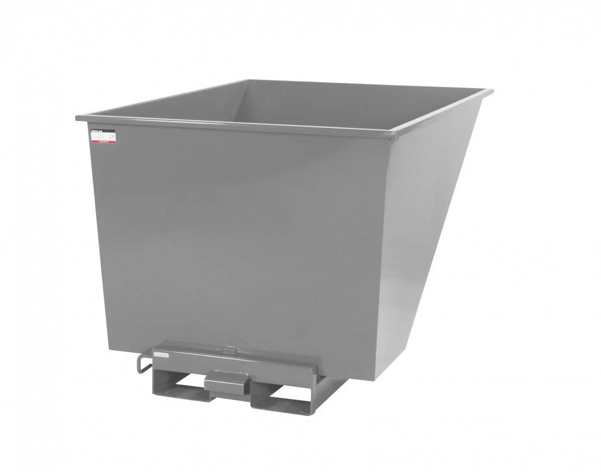 Tippcontainer 1100 liter, grå