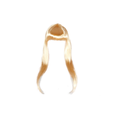 Lang Blond Syntetisk Paryk / long hair Melena