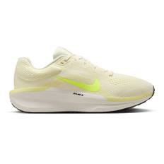 Nike Winflo 11 Neutral Running Shoe Men - Cream, Neon Yellow, Size 8 - cream