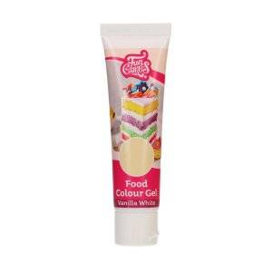 FunCakes Pastafärg Gräddvit (Vanilla White) Gel 30g