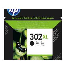 HP 302XL High Yield Black Original Ink Cartridge blækpatron 1 stk Højt (XL) udbytte