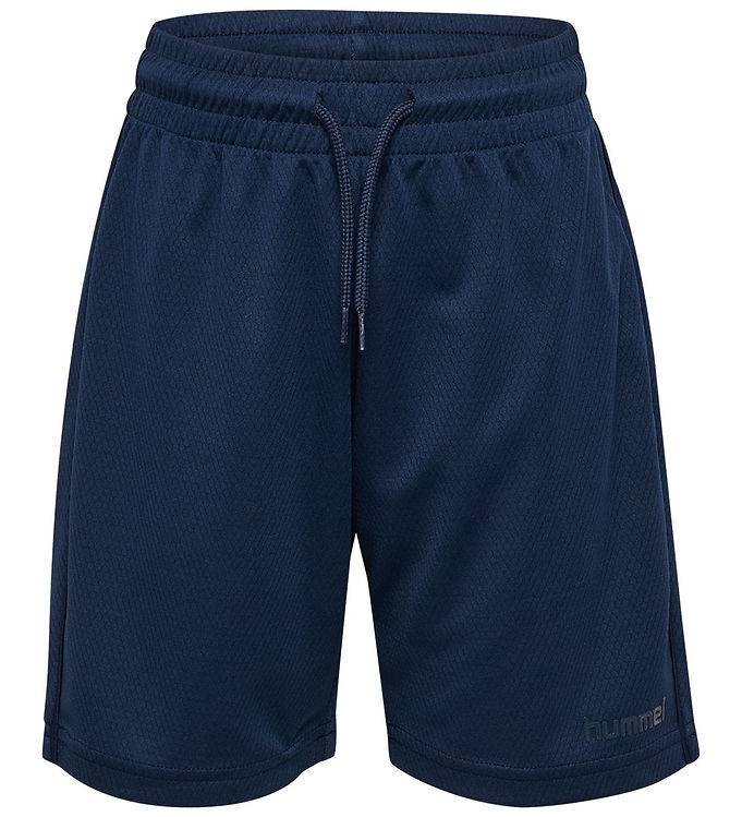 Hummel Shorts - HmlJR Active - Dress Blues - Hummel - 10 år (140) - Shorts