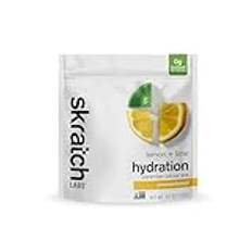 SKRATCH LABS Everyday Hydration Drink Mix | zuckerfreies Elektrolyte Pulver | 120g | Zitrone + Limette | Glutenfrei, Vegan