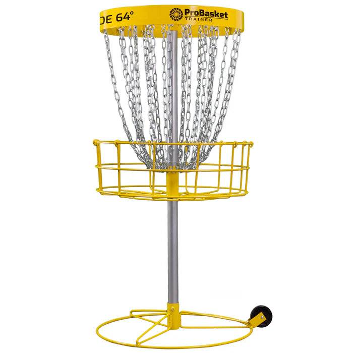 Latitude 64 PDGA-godkänd discgolfkorg – ProBasket Trainer - Gul