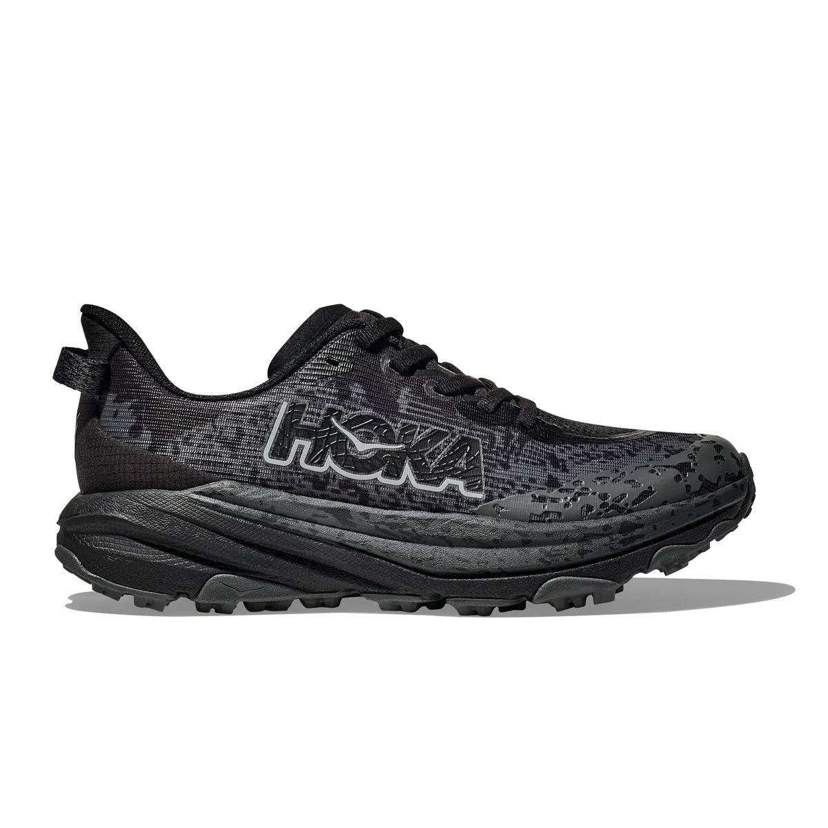 Hoka Speedgoat 6 Junior | Obsidian / Outer Orbit - Black / 4 / Standard