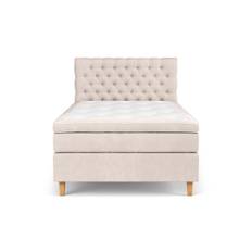 Celine Kontinentalsäng 120x200cm - Beige/Sammet Beige