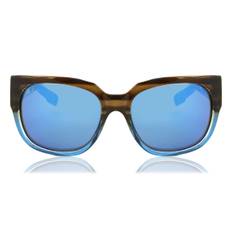 Costa Del Mar Waterwoman Polarized 901917 55 Solbriller Kvinder Blue - Shiny Striped Brown Blue - 55mm