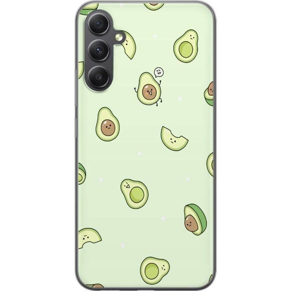 Samsung Galaxy A05s Transparent Mobilskal Avokado