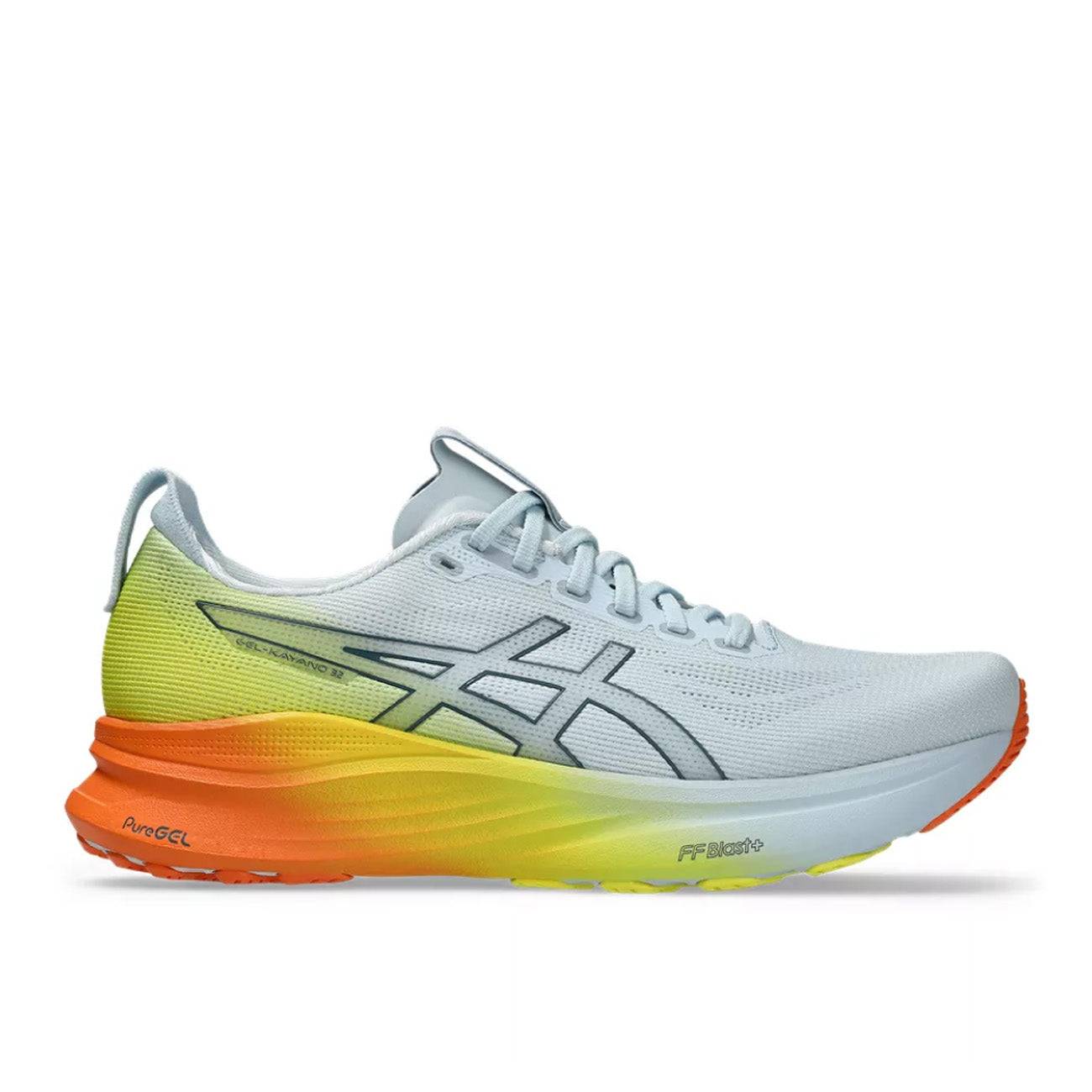 Asics Gel-Kayano 32 Herren Sky Lemon Spark - Grau / 46