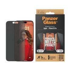 PanzerGlass™ | Ultra-Wide Fit - Skærmbeskyttelse til mobiltelefon - Privacy Edition | Apple iPhone 15 Pro