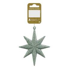 Julgransdekoration Stjärna 13Cm Turkos