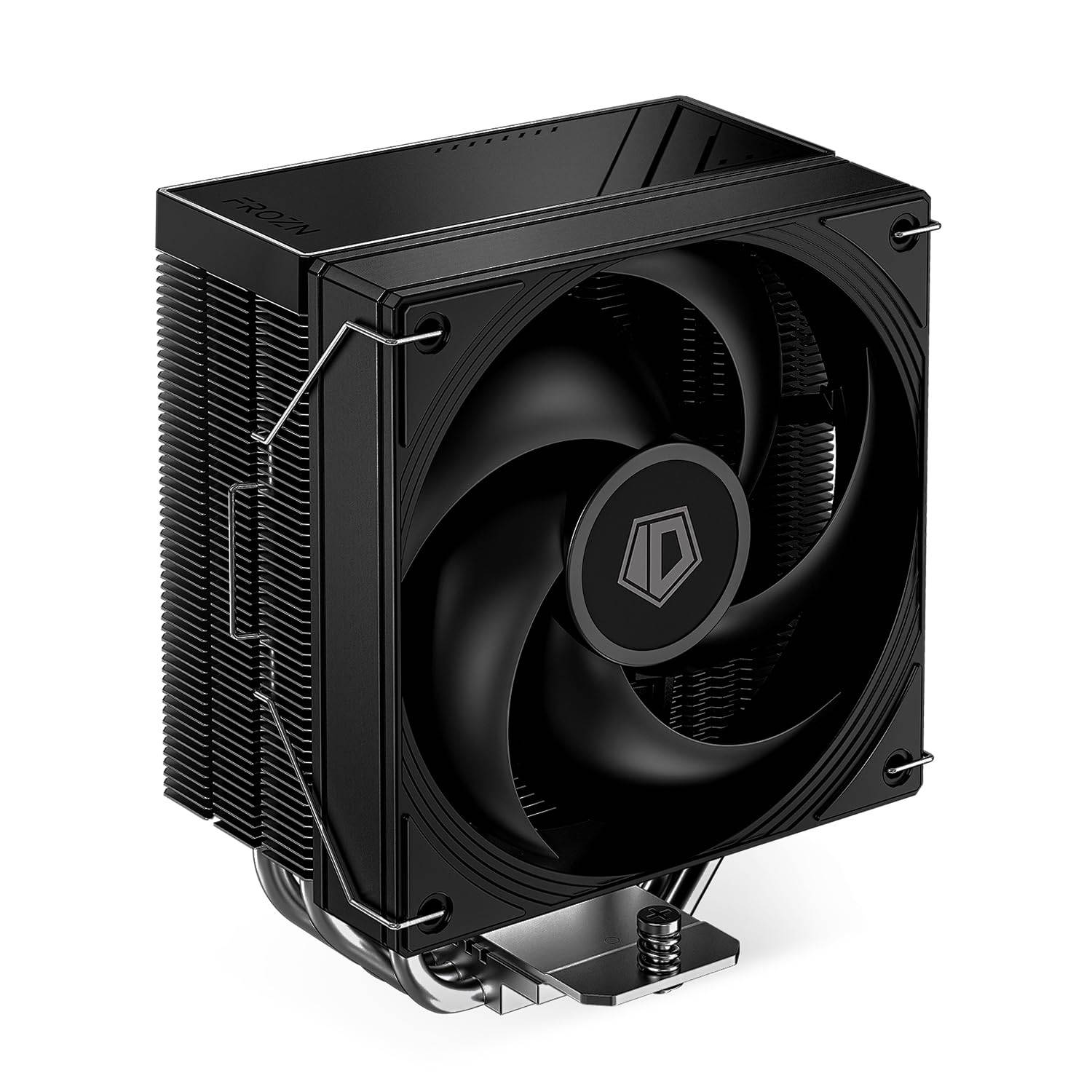 Side flow CPU cooler for with 120mm silent fan Black ID-COOLING FROZN-A410-SE Intel&AMD svart